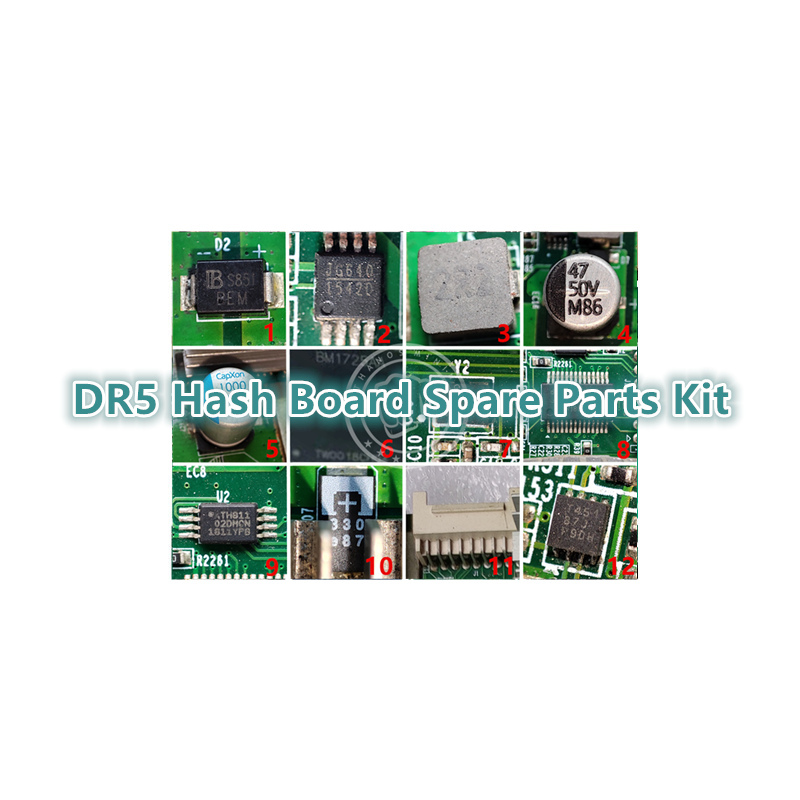 Antminer DR5 Hash Board Spare Parts Kit