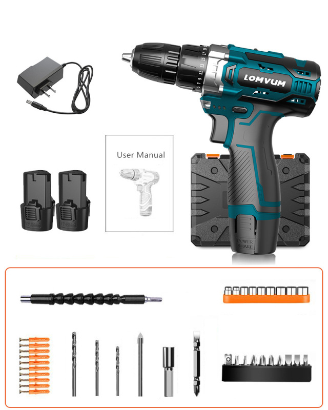 Electric screwdriver Dual battery