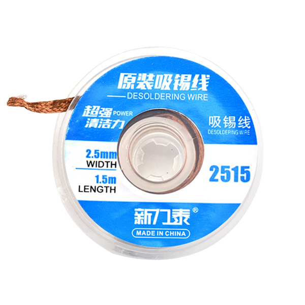 Tin removal wire