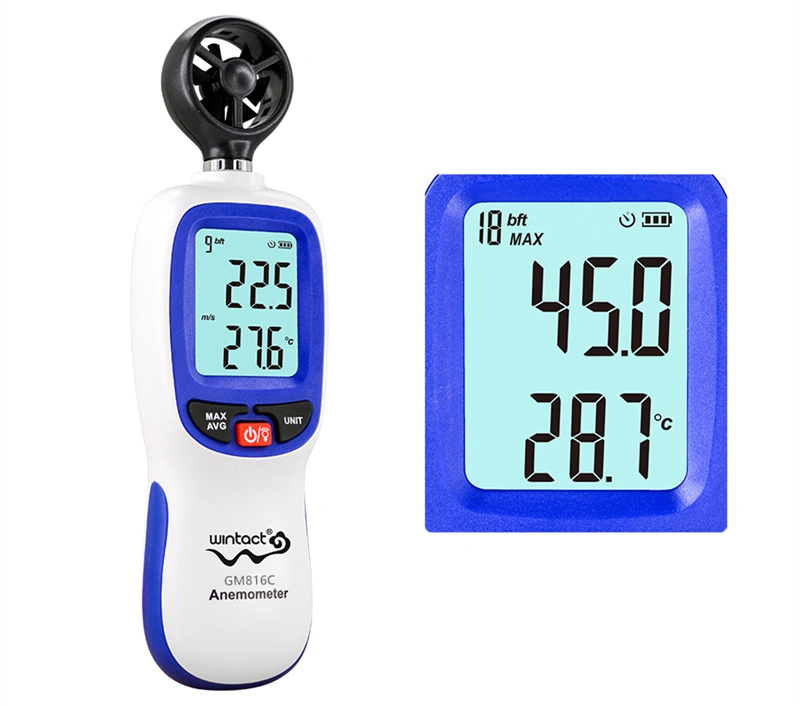 Anemometer Air Temperature Tester