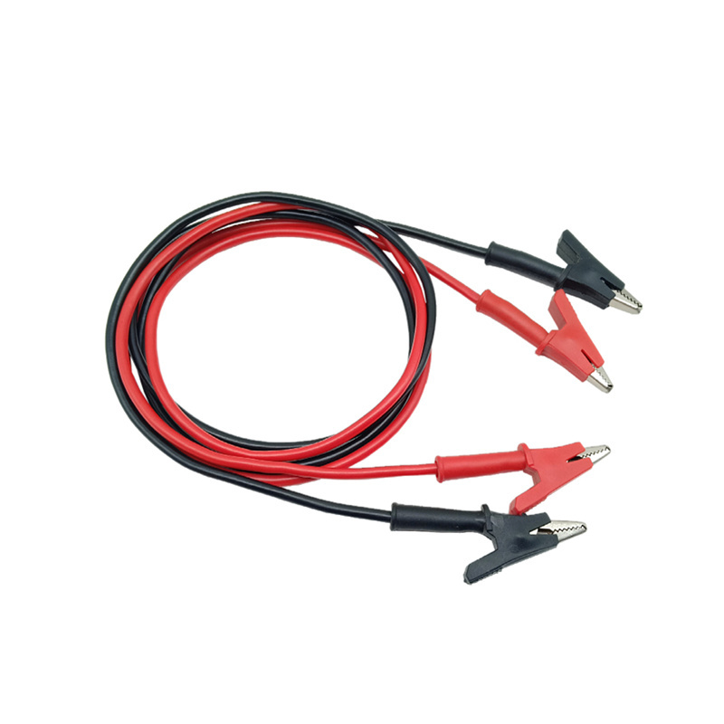 Bold alligator clip power cable
