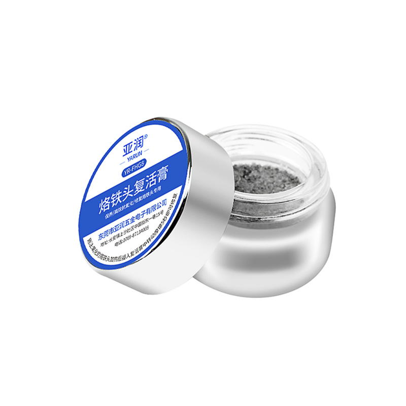 Soldering iron tip repair agent activator