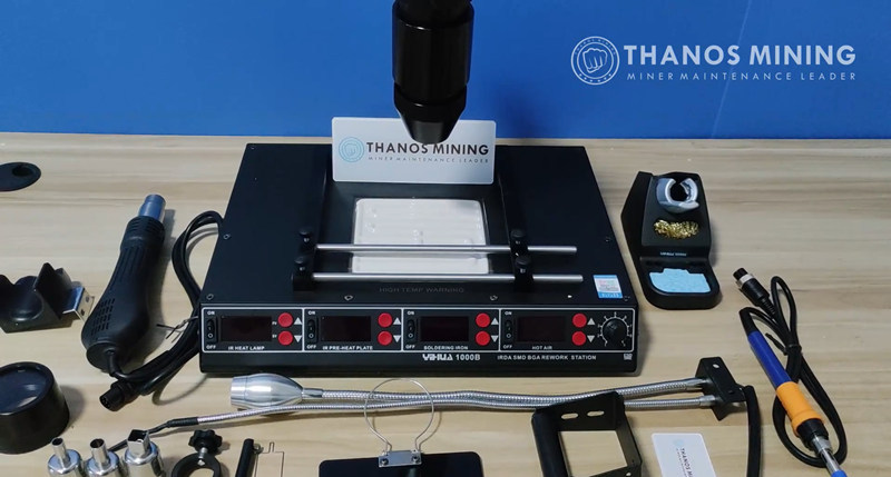 Infrared BGA desoldering station