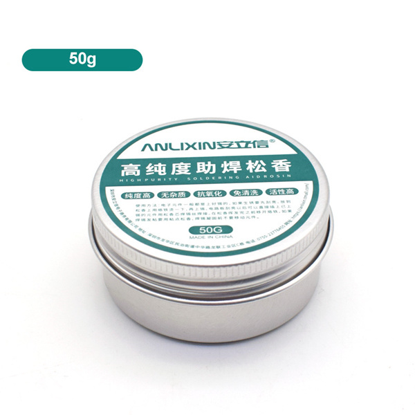 Rosin solid flux
