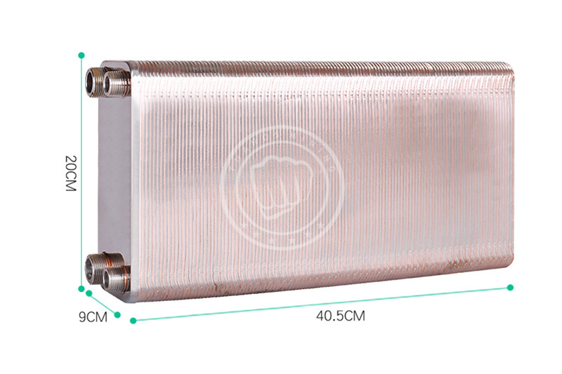 Heat Exchanger Miner Oil Cooling Same End