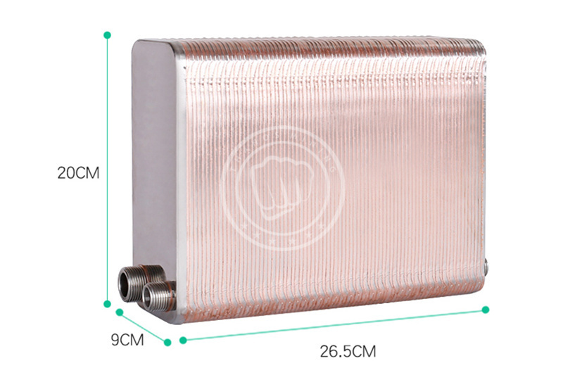 Heat Exchanger Miner Oil Cooling Both End