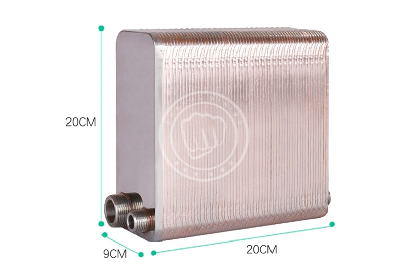 Heat Exchanger Miner Oil Cooling Both End