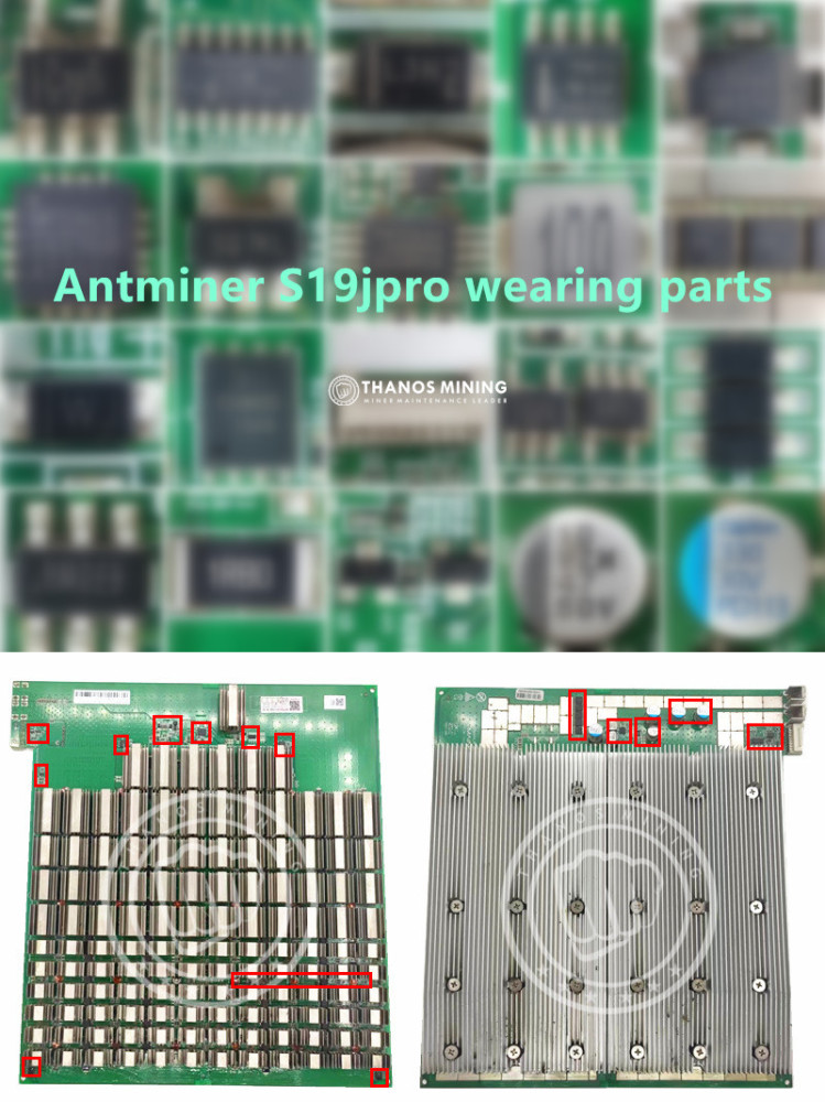 Antminer S19jpro Hash Board Spare Parts Kit