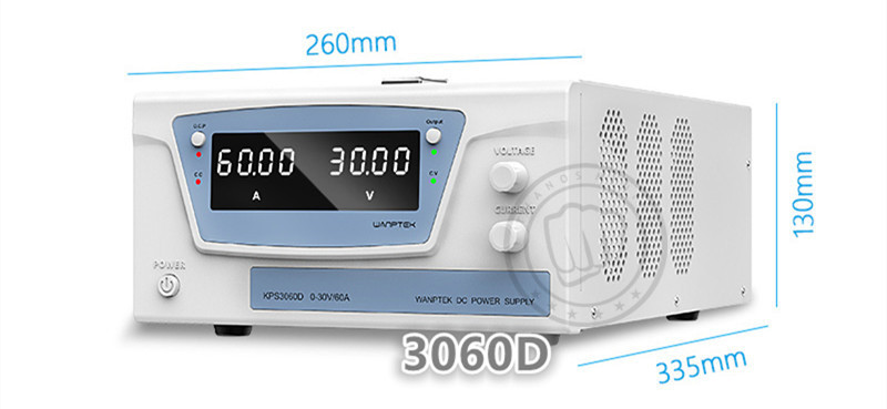 DC stabilized power supply 15V 30V 60A