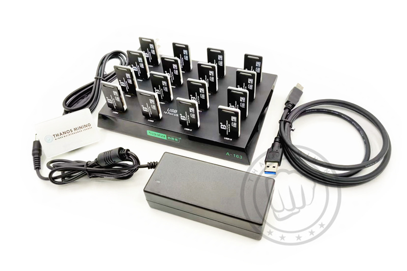 USB hub U disk SD card batch copy machine