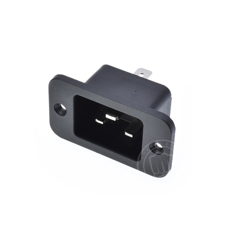 Power input socket EN C20 250V 16A