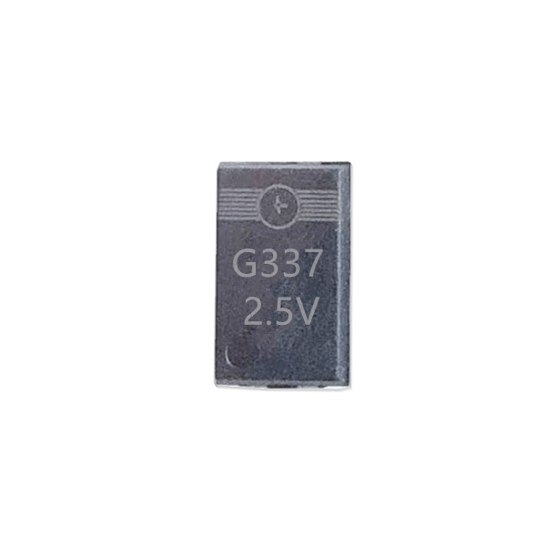 G337 2.5V polymer capacit