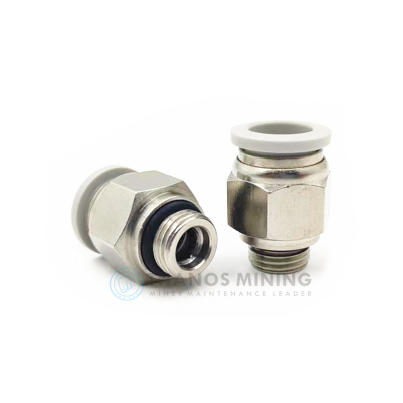 Presstype water pipe quick connector 12/12mm