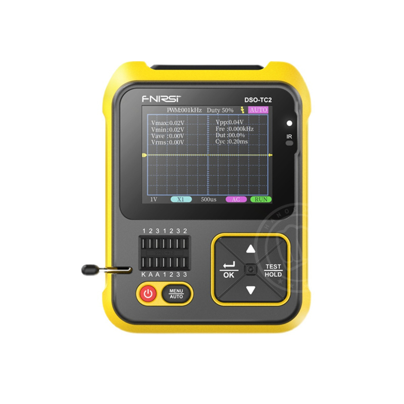 Handheld Oscilloscope Transistor Tester