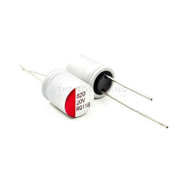 Solid capacitor 20V 820uf