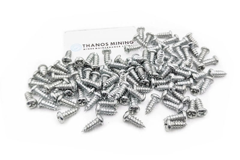 PSU Fan Screws White 100pcs
