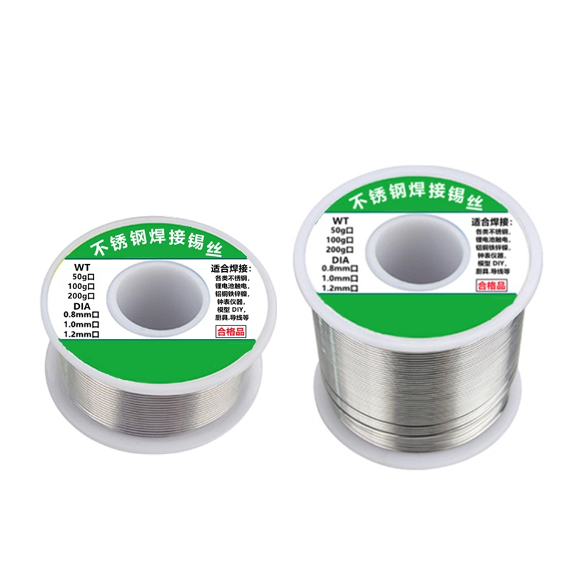 Stainless steel solder wire