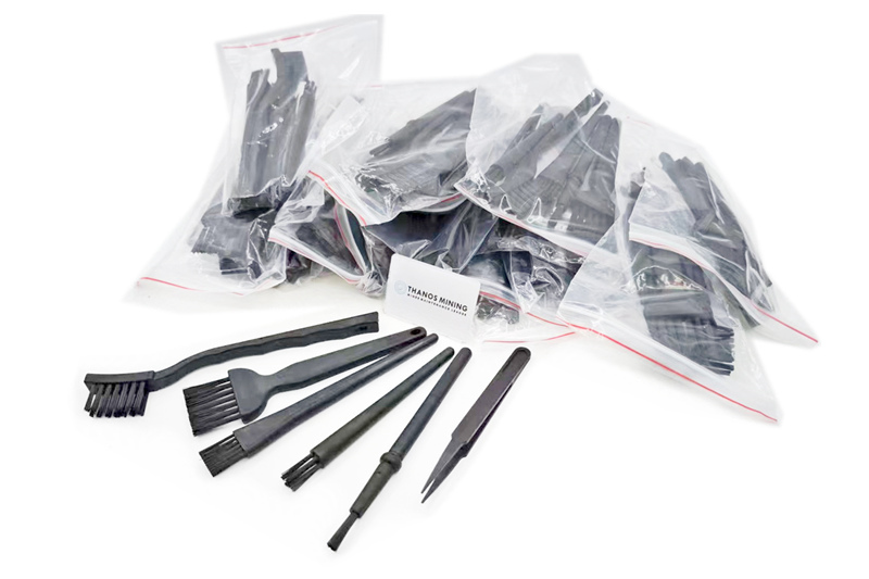 Anti-static brush set of 6