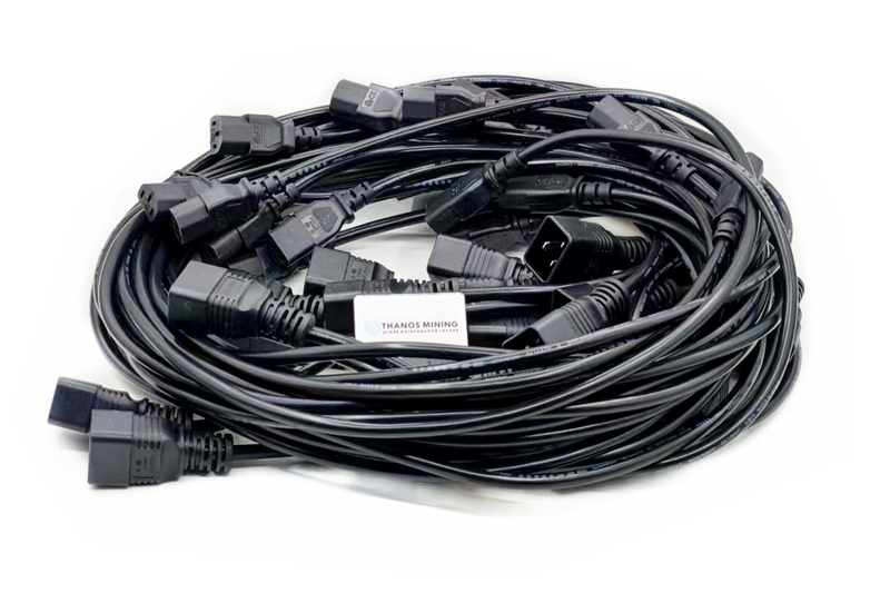 C20 to C13 extension power cord