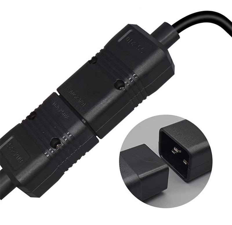 250V 16A C20/C19 male and female plug