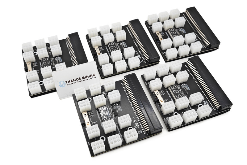 PCI-E 12*6Pin power breakout board