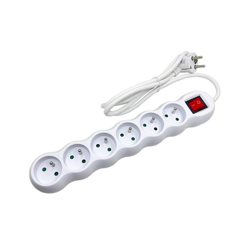 6 way French power socket