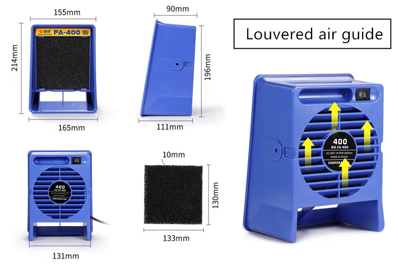FA-400 soldering iron smoke purifier