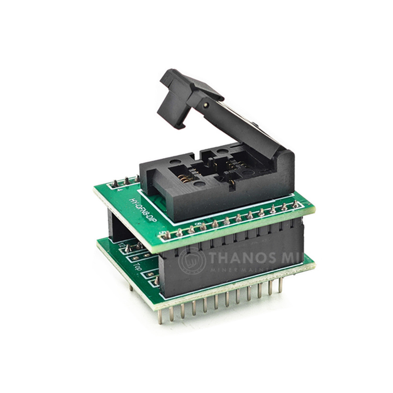 IC burning base QFN8 to DIP8 test base