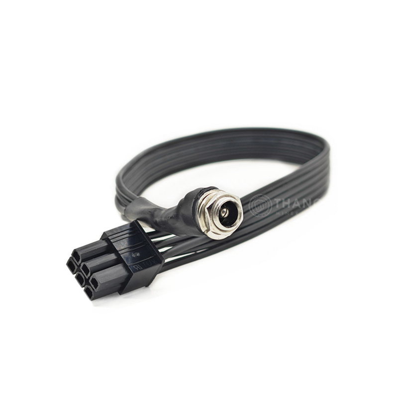 DC 5.5*2.5 to 6pin power cable 5525 to 6pin