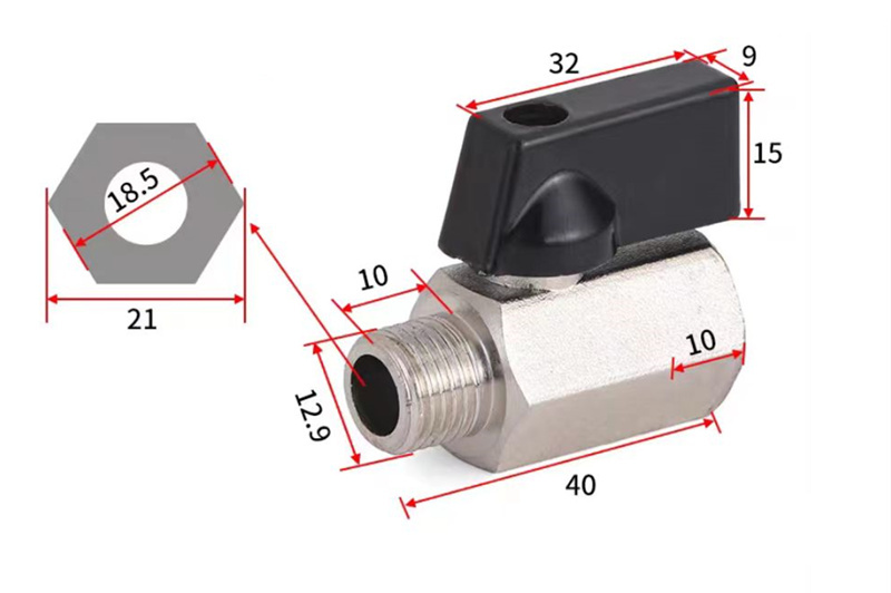 G1/4 Metal Ball Valve