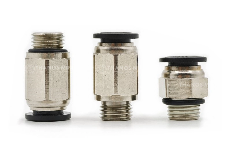 Zinc copper alloy PC10-G01 G1/8 quick connector