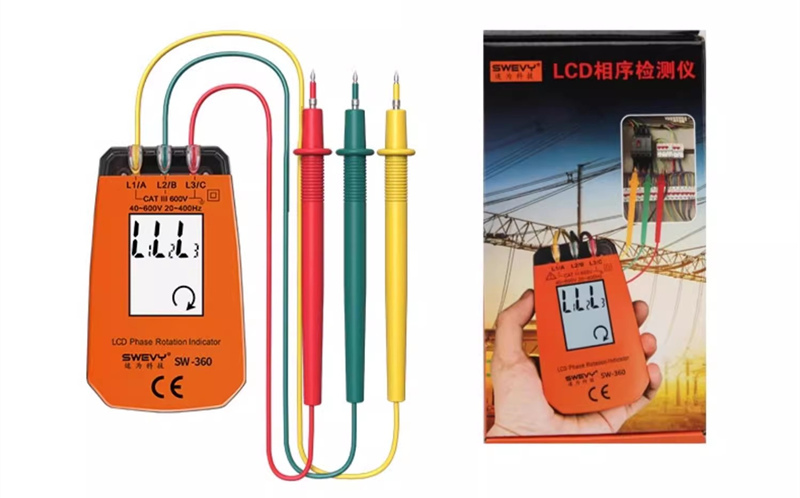 Three phase power tester