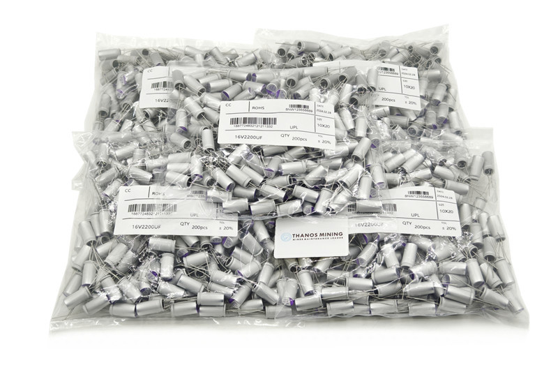 16V 2200uf Capacitors 10*20mm