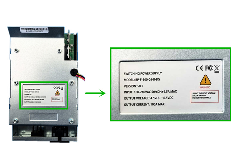 Iceriver KS2 lite AL2 lite PSU BP-F-500-05-R-BG