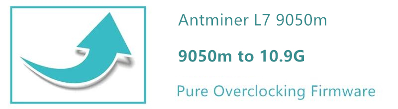 Antminer L7 9050m Overclocking Firmware