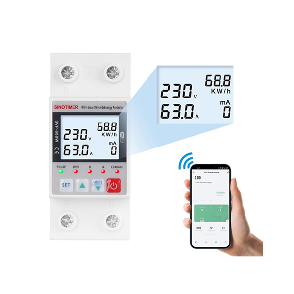 WIFI remote automatic reclosing power protector