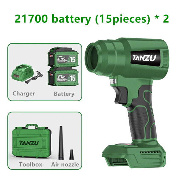 High-power ducted turbine dust removal fan