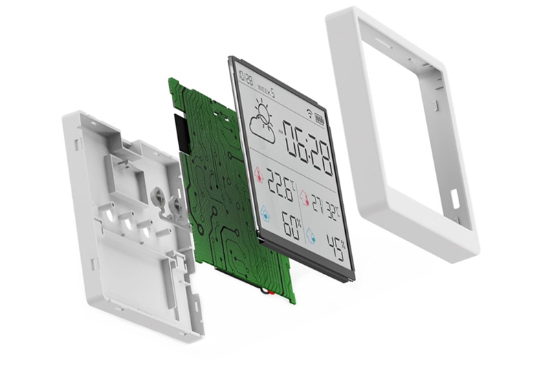 Wifi smart thermometer and hygrometer