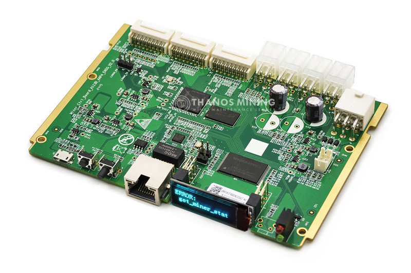 Antminer S21XP control board with screen