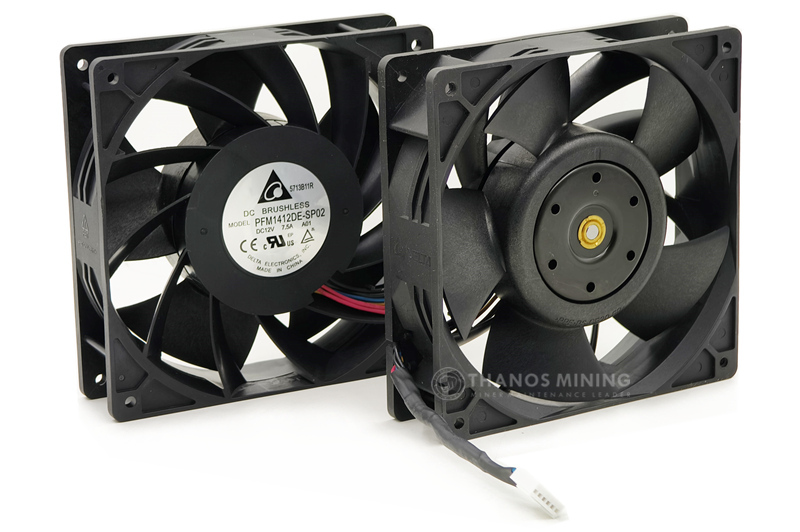Whatsminer fan PFM1412DE-SP02 12V 7.5A