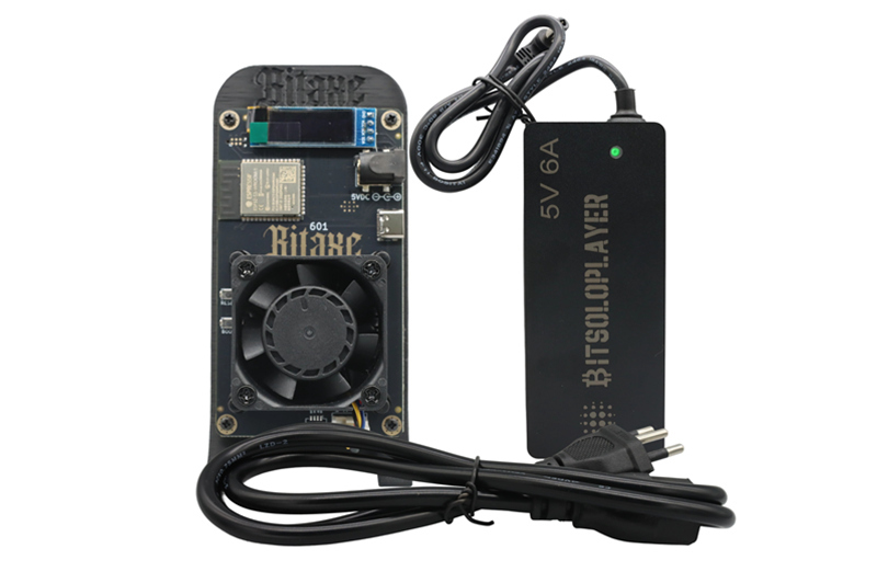 SOLO Miner Bitaxe Gamma 601 1.2TH/s