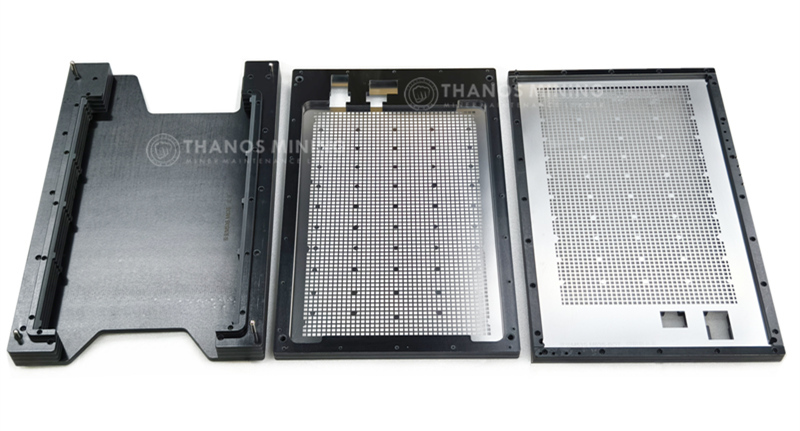 Whatsminer M53s M63s Hashboard Thermal Paste Mold