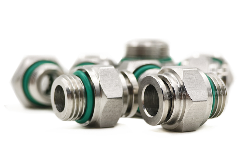 Stainless Steel PC8-G02 G1/4 Quick Connector