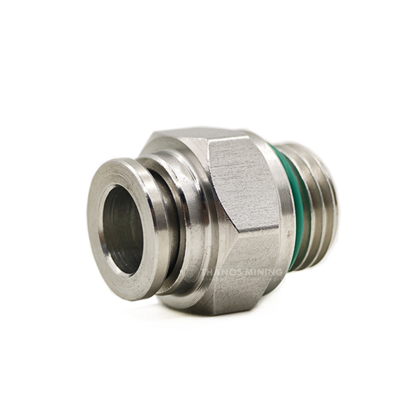 Stainless Steel PC8-G02 G1/4 Quick Connector