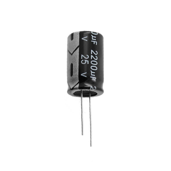 2200μF 25V Electrolytic Capacitor