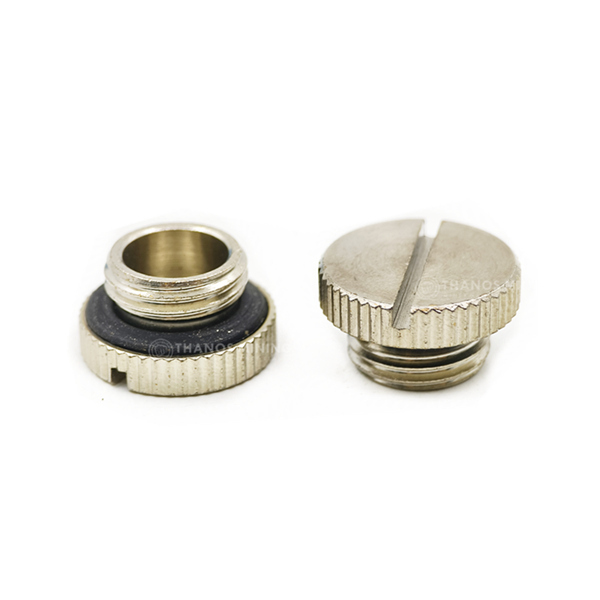 Water distributor metal sealing plug G1/4