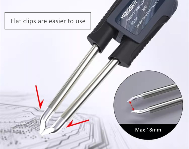 2-in-1 T12 Clamp Soldering Iron Desoldering Station