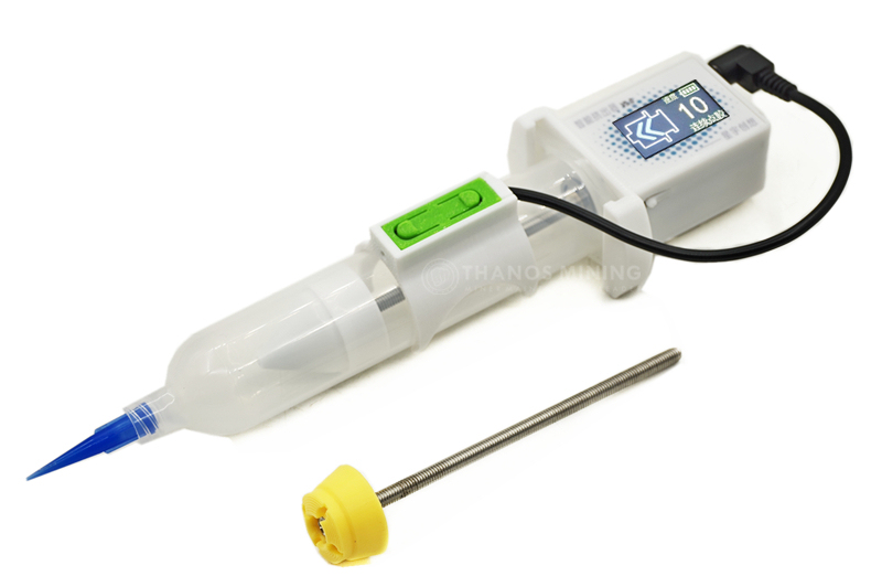 Electric metering paste extruder
