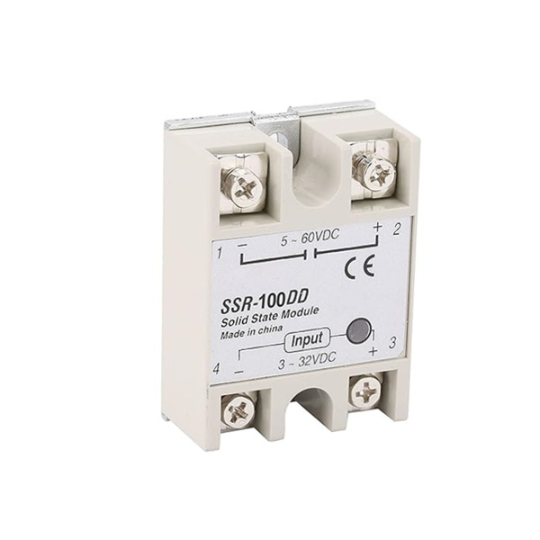 SSR-100DD Solid State Relay 100A DC 3-32V AC 24-380V