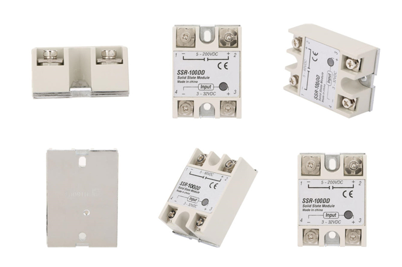 SSR-100DD Solid State Relay 100A DC 3-32V AC 24-380V